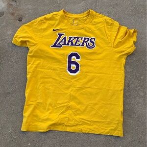 Lakers James 6 t-shirt XL